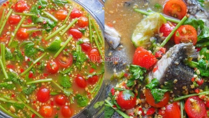 ikan siakap rebus thai