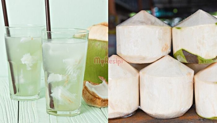 manfaat minum air kelapa