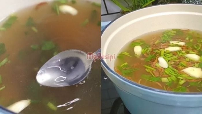 resepi sup kosong