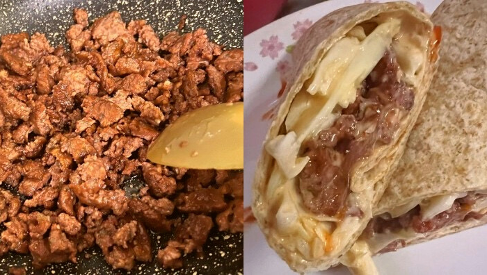 resepi wholemeal wrap