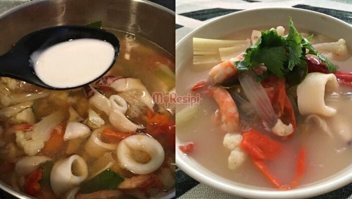 resepi tomyam putih