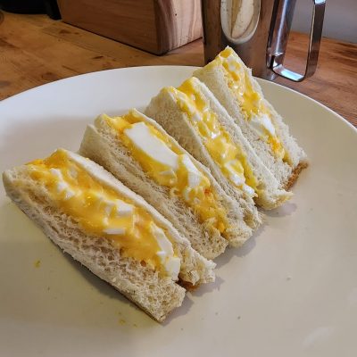 sandwic telur ekspres