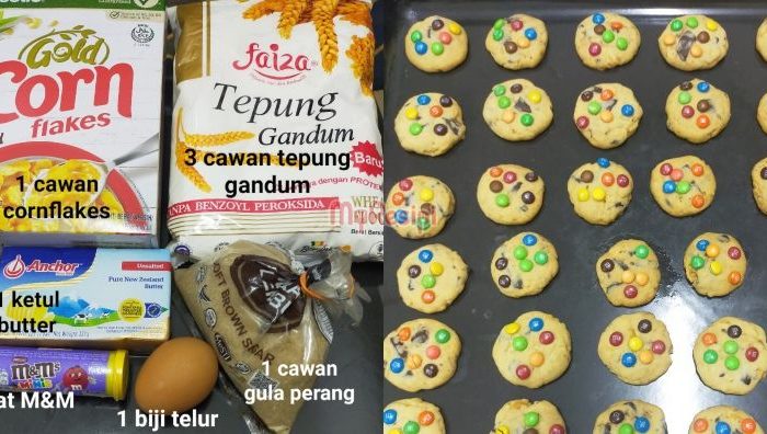 biskut m&m