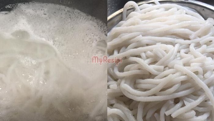 cara rebus laksa