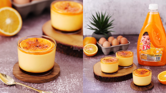 puding oren karamel