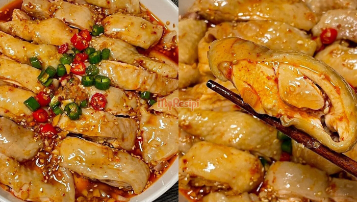 ayam rebus chilli oil