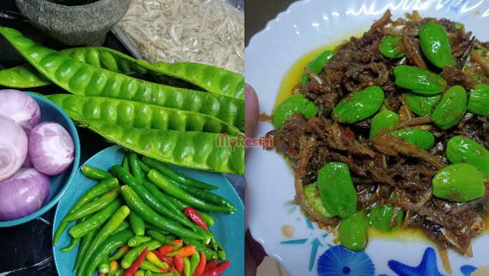 petai berlada ikan bilis