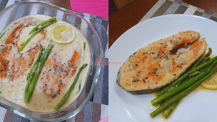 Salmon With Creamy Lemon Sauce