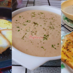 Sup Cendawan Berkrim, Sedap Dimakan Bersama Garlic Bread Untuk Juadah Sahur