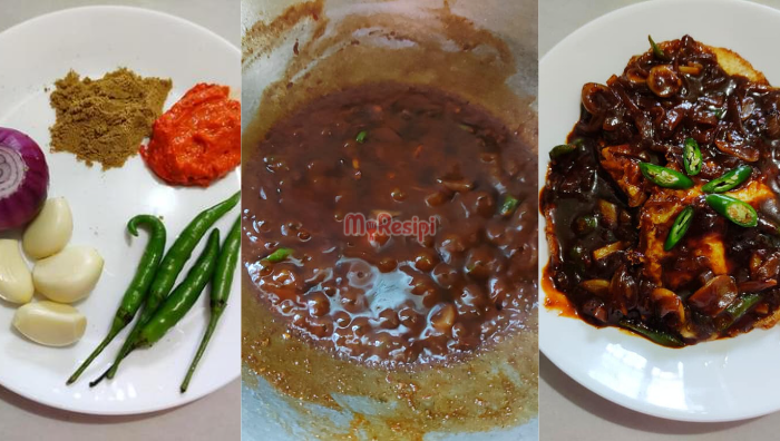 telur masak kicap