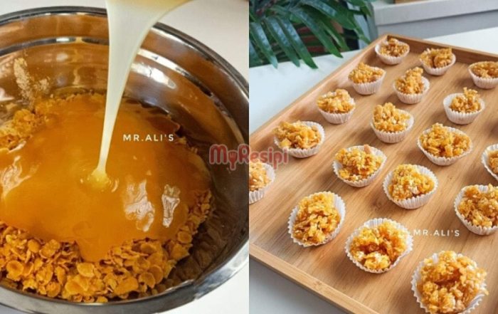 resepi cornflakes madu
