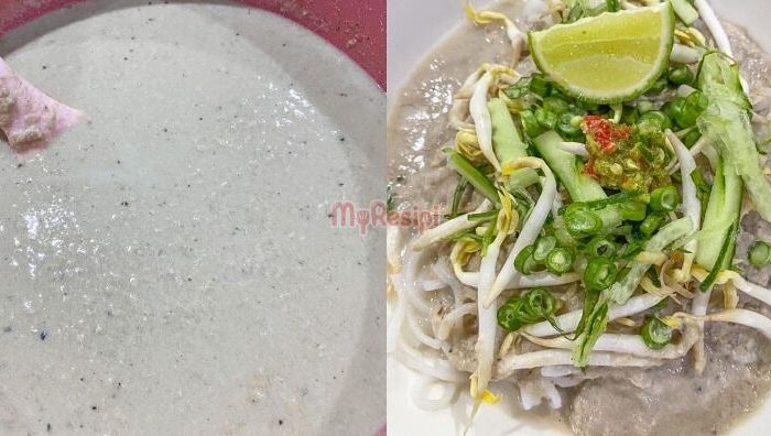 laksa kuah putih