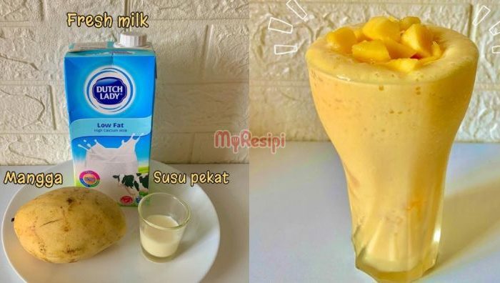 resepi mangga smoothie