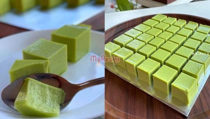 resepi puding santan