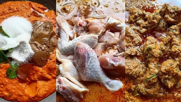 resepi rendang ayam simple