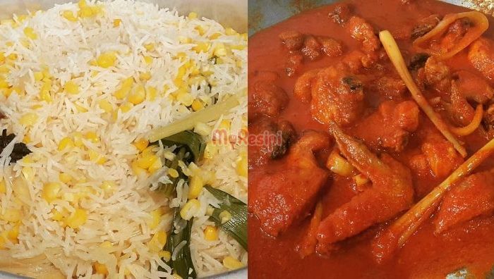 resipi nasi jagung