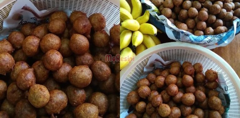 Cara Buat Cekodok Pisang Bulat Bulat Rahsia Nak Cantik Kejadiannya 1090