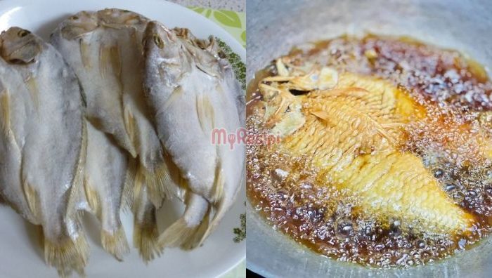 cara goreng ikan masin