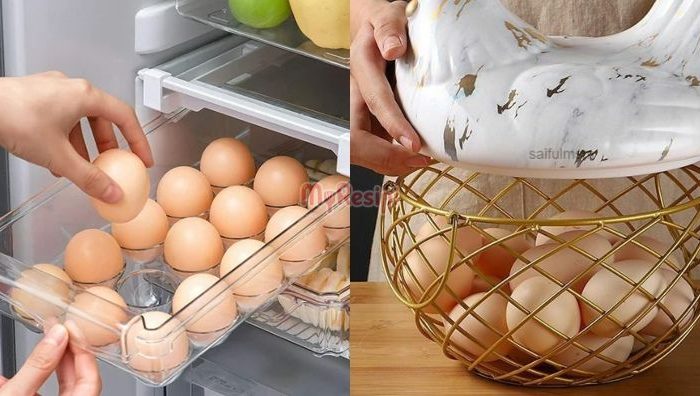 cara simpan telur