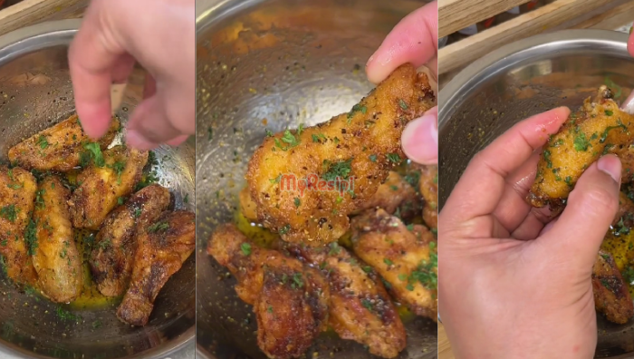 kepak ayam lemon pepper