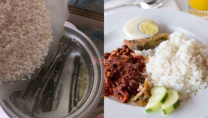masak nasi lemak