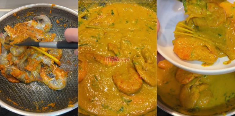 Udang Masak Diraja Penuh Rasa Dan Lemak Lemak Manis Sedap San