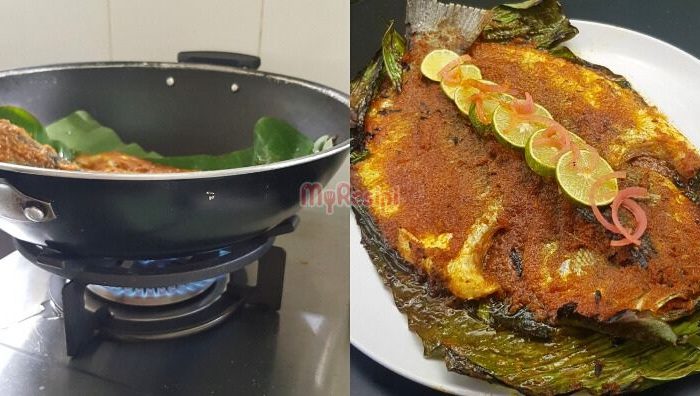 ikan bakar guna kuali