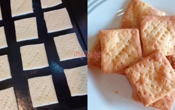 resepi biskut cream cracker