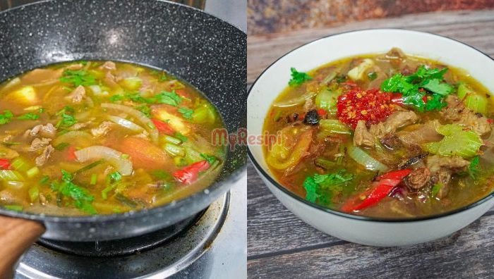 resepi sup daging siam