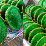 Kuih Penyaram Perisa Pandan Horlicks, Nampak Unik Dan Sedap!