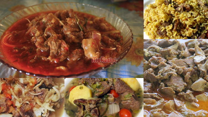 menu daging