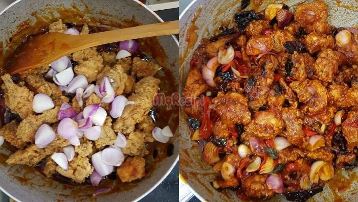ayam goreng cili kering