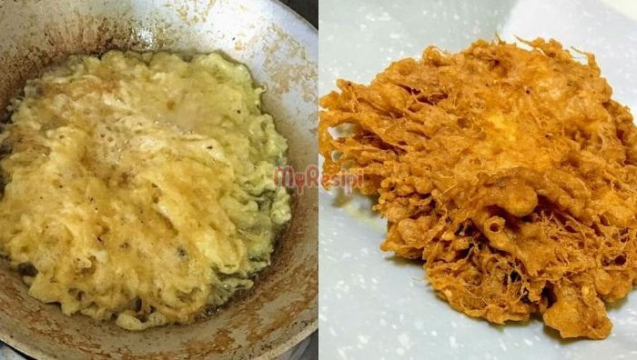 resepi telur dadar thai
