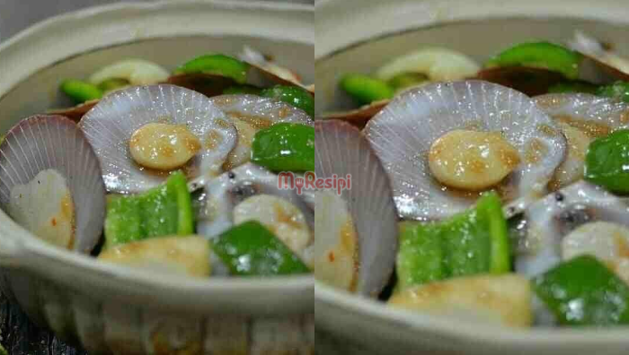 scallop goreng cili benggala