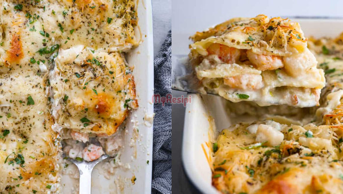 seafood lasagna