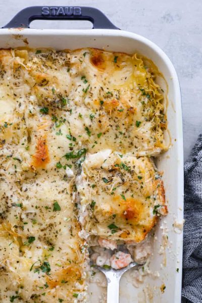 seafood lasagna