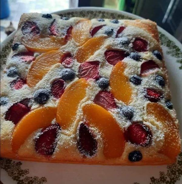 kek fruit pastry