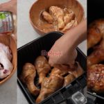 Ayam Bakar Kewpie Cara Khairul Aming, Perap Guna 4 Bahan Je