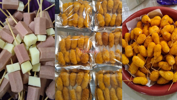 bancuhan tepung corndog