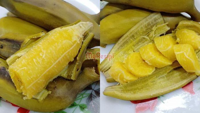 pisang rebus