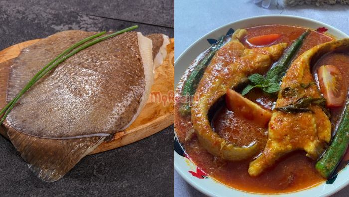 cara siang ikan pari