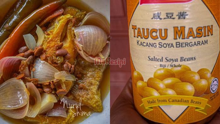 ikan siakap masak taucu