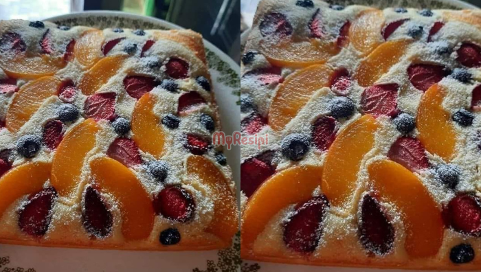kek fruit pastry