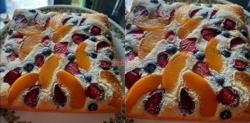 Fruit Pastry Cake - Bisous À Toi