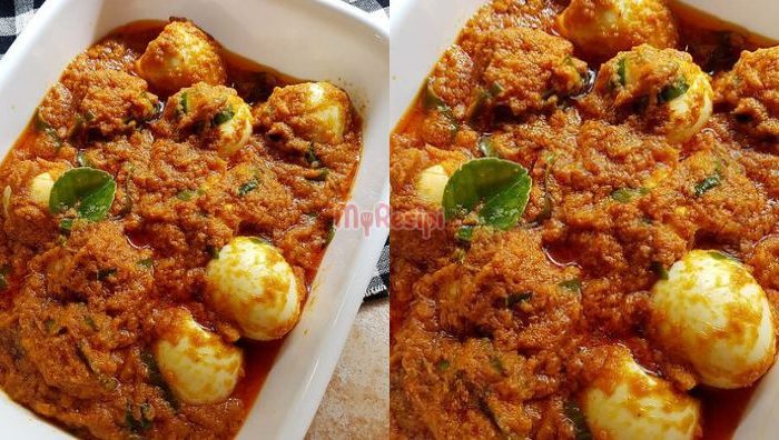 rendang telur