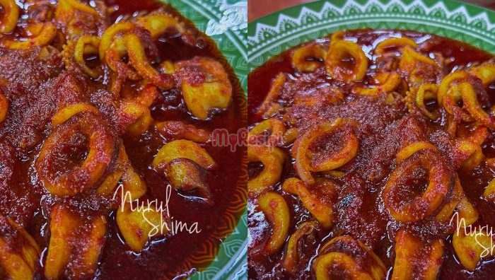 resepi sambal sotong