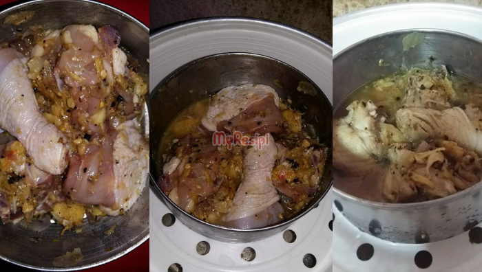 ayam kukus sos plum