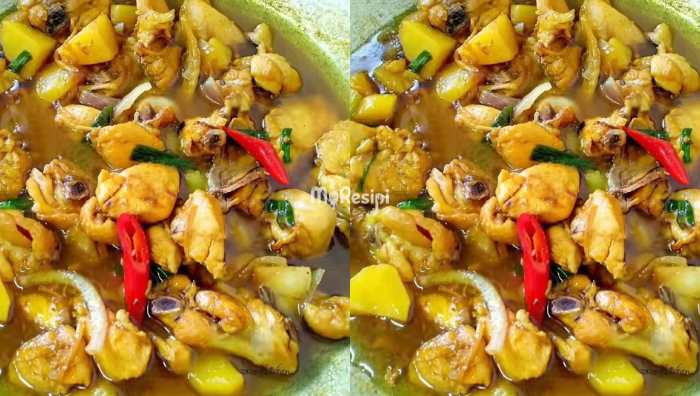 ayam masak asam kunyit