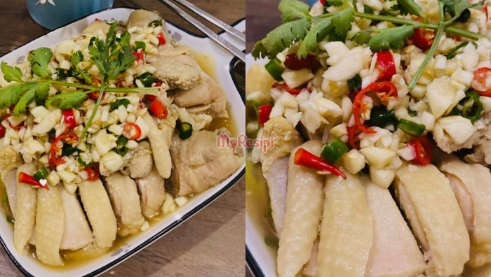 ayam masak stim limau