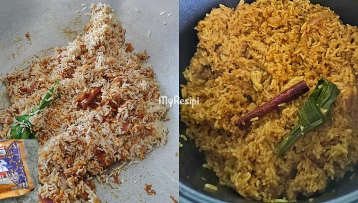 cara masak nasi beriani